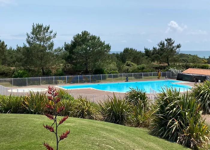 - Vue Mer, Terrasse, Wifi Fibre & Piscine, A 2 Pas De L'ocean - E101 Apartmán Les Sables-dʼOlonne