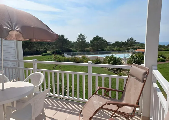 Appartement - Vue Mer, Terrasse, Wifi Fibre&piscine, à 2 Pas De L'océan - E101